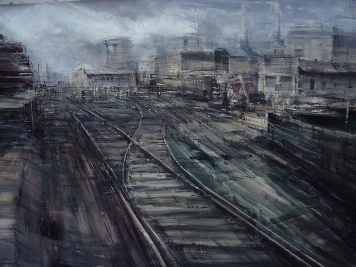 ALESSANDRO PAPETTI, Paesaggio Industriale
2011, Oil on canvas