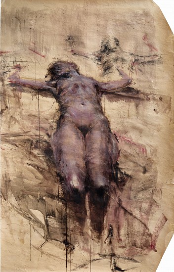 ALESSANDRO PAPETTI, Nudo Disteso
2015, Oil on paper mounted on canvas
