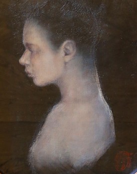 wac17670 shany van den berg texture of a silhouette vintage linen book cover 33x23cm