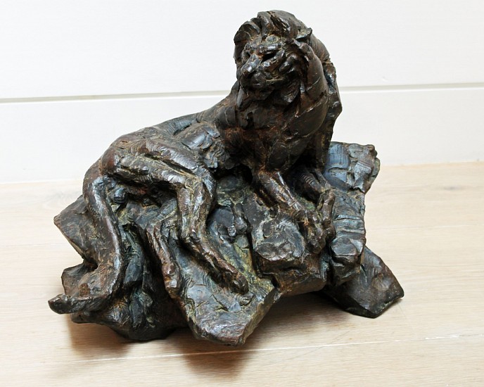 DYLAN LEWIS, S396 Resting Lion II Maquette
Bronze