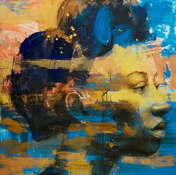 singular formation #2 oil on linen 190 x190 cm