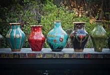 VASES IN A ROW 5 invitation