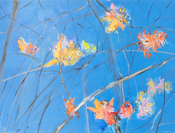 BRONWEN FINDLAY, Branches of Coral Tree
Oil on canvas