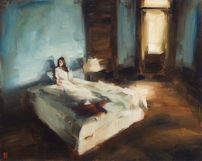 SASHA HARTSLIEF, Blue Morning
Oil on canvas