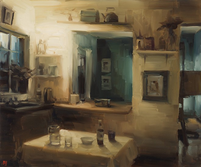 SASHA HARTSLIEF, Kitchen
Oil on canvas