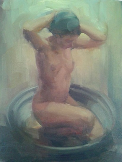 SASHA HARTSLIEF, Bather in Light
Oil on canvas