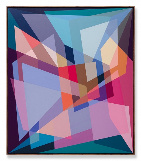 ANDRZEJ URBANSKI, A017 89/84/18
Spray paint & acrylic on shaped canvas framed in kiaat