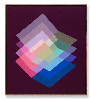 canvas 2 spray paint & acrylic on canvas 93cm x 83cm framed