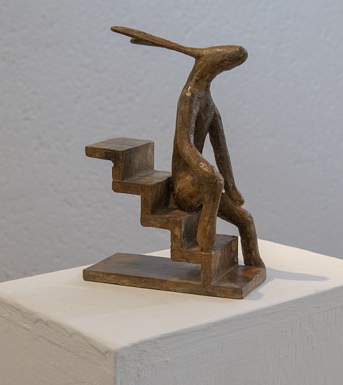GUY DU TOIT, Hare on Stairs I
Bronze