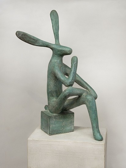 GUY DU TOIT, Thinker on Box Maquette
Bronze