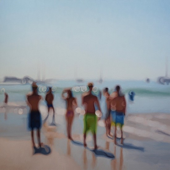 PHILIP BARLOW, bouyant
Oil on canvas