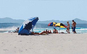 Denby Meyer The View Acrylic on canvas 31 x 50 cm