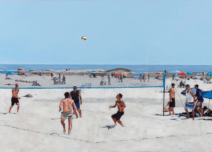 BEACH VOLLEY BALL CROP