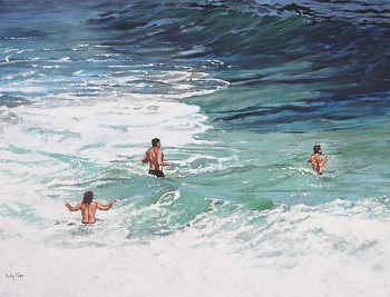 Denby Meyer Cold Waters Acrylic on canvas 63 x 83 cm