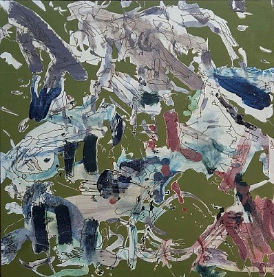 EMALIE BINGHAM, Thummim
Mixed media on canvas