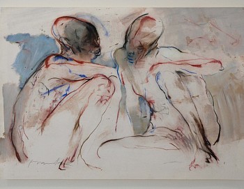 Franta Paroles mixed technique 50 X 65cm CROPPED