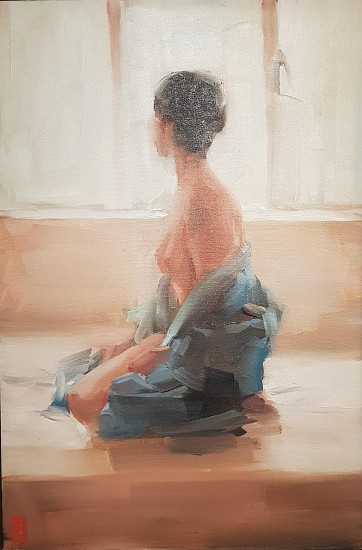 SASHA HARTSLIEF, Nude III
Oil on canvas