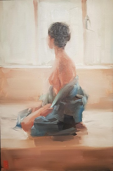 SASHA HARTSLIEF, Nude III
Oil on canvas
