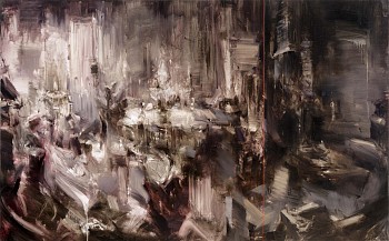 AP 62 16, Variazioni sul tema, 2016, olio su tela, cm 100x160