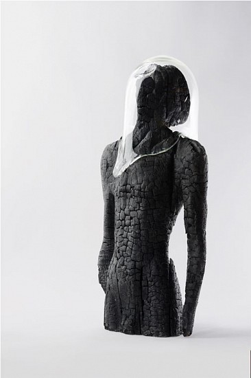 ARON DEMETZ, Fiato (Breath)
Charred wood and glass