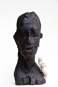 Ungeladen (unloaded) ,bronze 35cm 2011