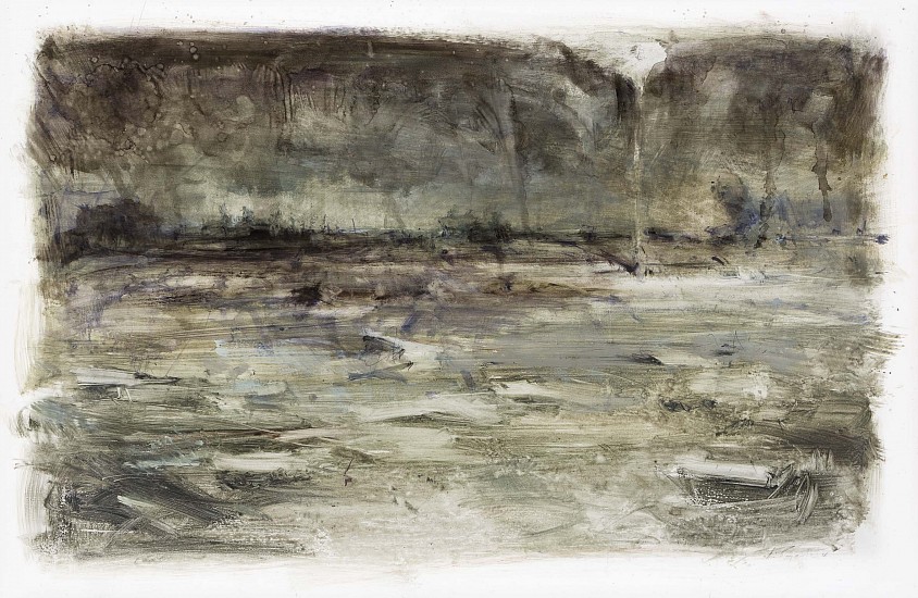 ALESSANDRO PAPETTI, Paesaggio II
Mixed media on paper