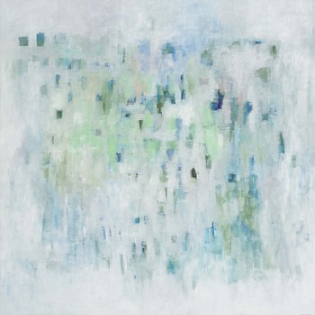 Penelope Stutterheime, Mapping XXXVIII (PS94), oil on canvas, 81 x 166 cm