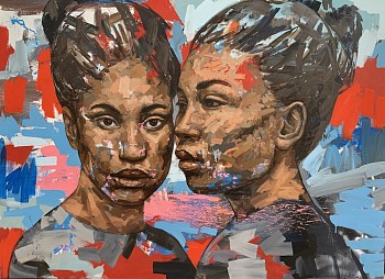 Aligned #1, Oil on Linen, 170x230cm