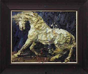 Horse Frightened by a Lion, After, George Stubbs, 53 x 63 cm