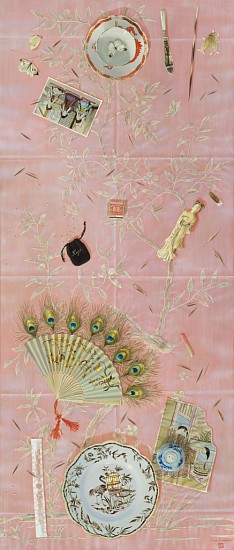 CARYN SCRIMGEOUR, He Kills The Peacock For The Beauty of Its Feathers
Oil on linen