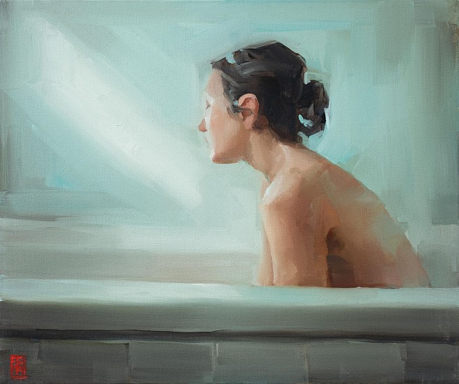 SASHA HARTSLIEF, Water I
Oil on canvas