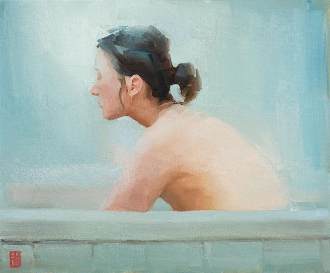 SASHA HARTSLIEF, Water II
Oil on canvas