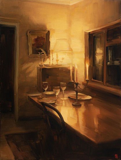 SASHA HARTSLIEF, Warm Light
Oil on canvas
