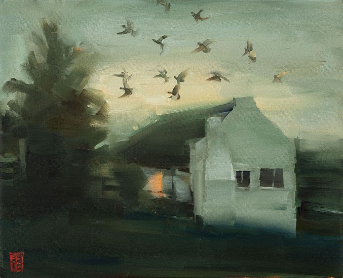 SASHA HARTSLIEF, Home
Oil on canvas