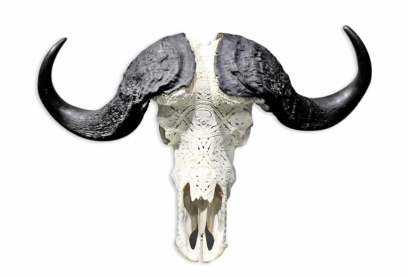 BECKWITH KRAFT, Buffalo M
Carved bone