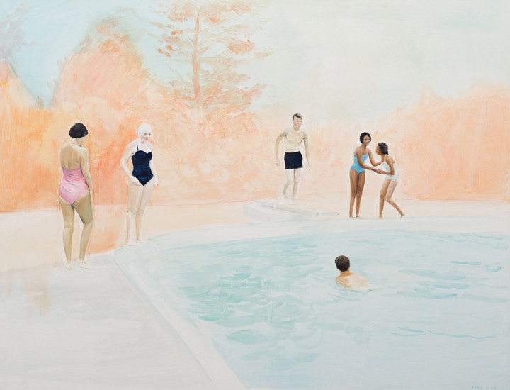 KIRSTEN BEETS, Heartbreak summer
Oil on linen