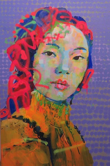 KILMANY-JO LIVERSAGE, VALLURA320
Acrylic and spray paint on canvas