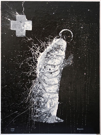 GUY FERRER, Light Pilgrim
Mixed media on canvas