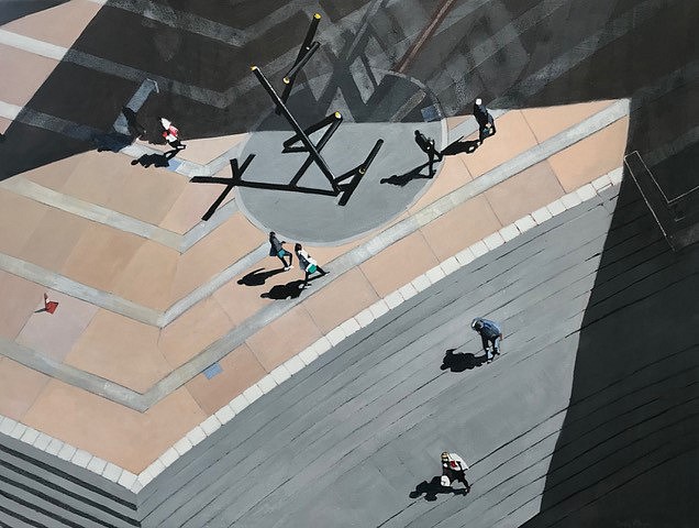 DENBY MEYER, An afternoon perspective
Acrylic on canvas