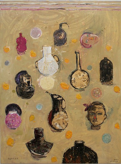 GUY FERRER, Collection II
Mixed media on canvas