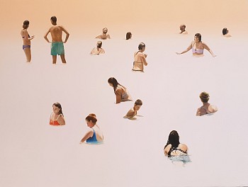 KirstenBeets 57x76cm Mango Sorbet Oil on Paper