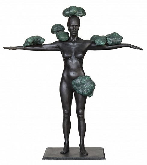 ANGUS TAYLOR, Participatory Knowing
Bronze and malachite