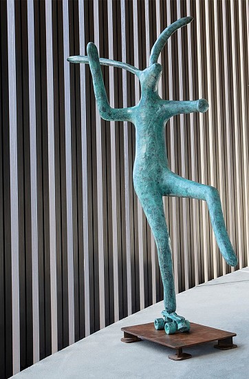 GUY DU TOIT, Roller Skate Hare II
Bronze