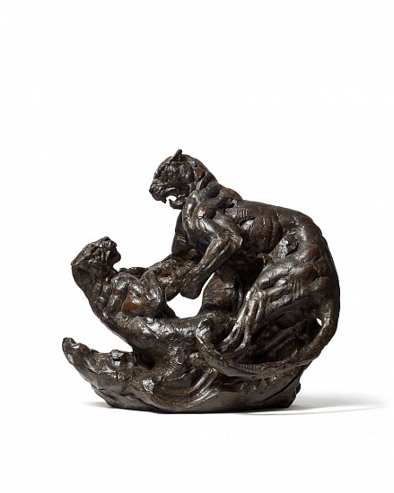 DYLAN LEWIS, S382 Fighting Leopard Pair III Maquette
Bronze