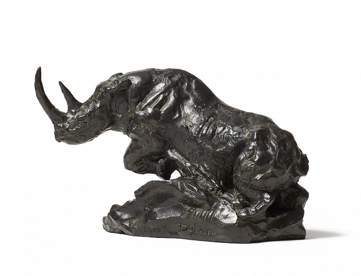 DYLAN LEWIS, S400 Charging Black Rhinoceros (Miniature)
Bronze