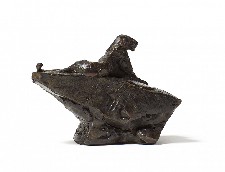 DYLAN LEWIS, S401 Elevated Leopard (Miniature)
Bronze
