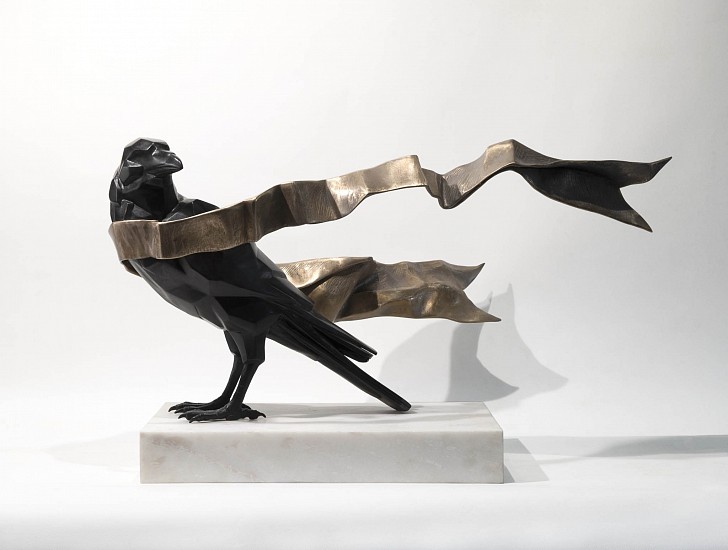 RINA STUTZER, The Messenger
Bronze, Copper, Patina