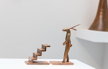 Hare on Stairs II small