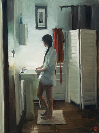 SASHA HARTSLIEF, Red Robe
Oil on canvas