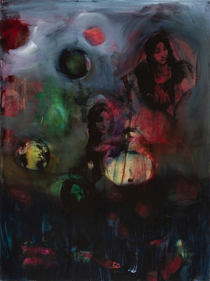 BEEZY BAILEY, Underwater Madonna
Oil on canvas